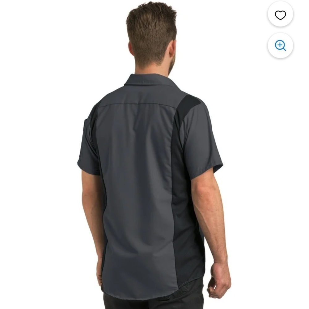 Red Kap Men’s Short Sleeve Performance Plus Shop Shirt M - Picture 3 of 14